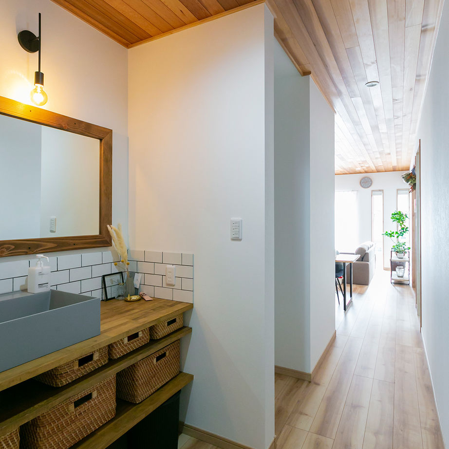 昭和建設 【1900万円台で建てた家／平屋】家事ラク動線と理想のインテリアを両立させて、心地よく暮らすの建築実例画像5