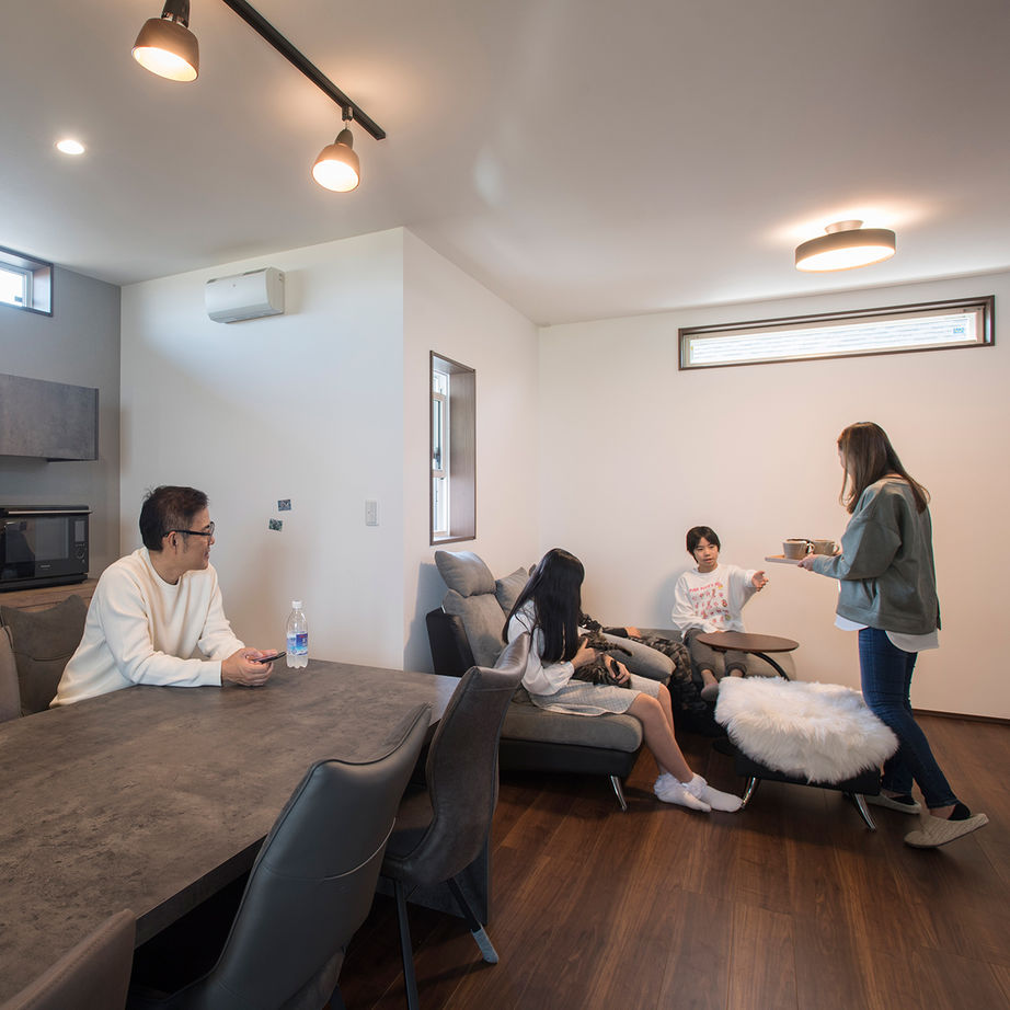 昭和建設 【2500万円台で建てた家／間取り図有】プライバシーと開放感が両立！ルーフバルコニー付・2階リビングの家の建築実例画像7