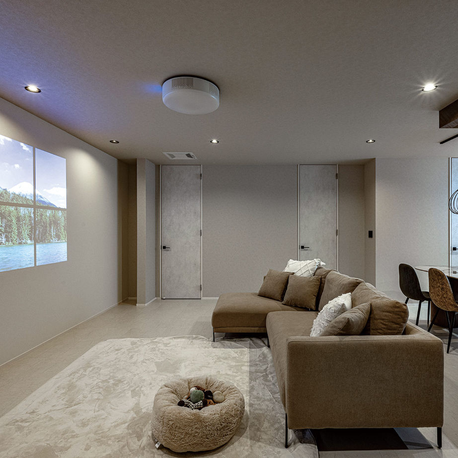 昭和建設 【2300万円で建てた家／間取り図有】20代で実現！広いリビングとこだわりのエクステリアが映える家の建築実例画像2