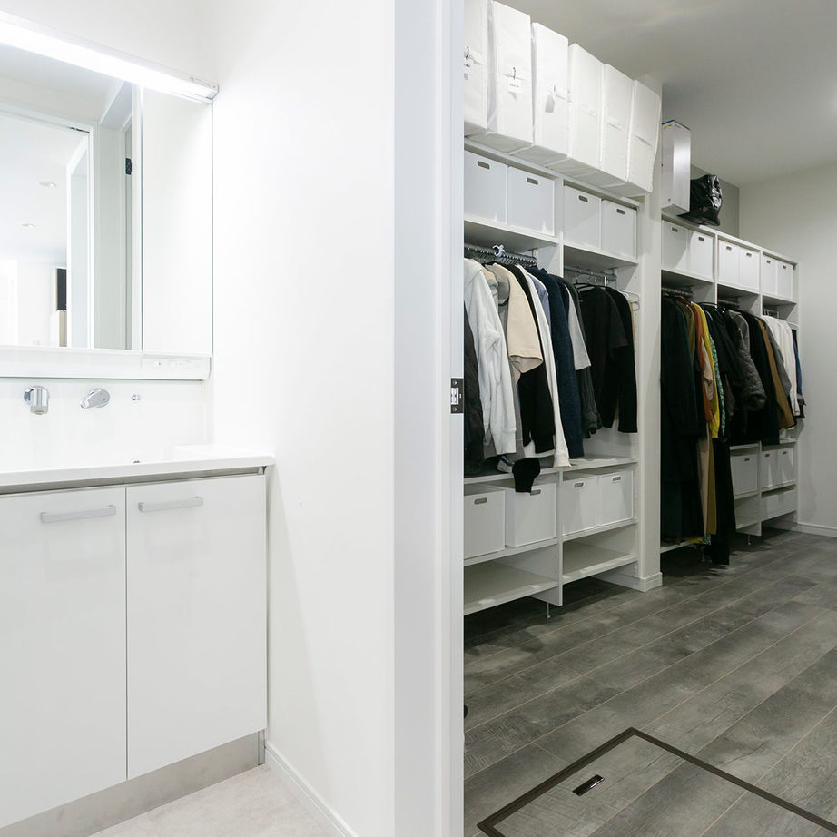 昭和建設 【2500万円台で建てた家／間取り図有】収納スペースもオシャレ＆個性的に。生活感を出さずに暮らせる平屋の建築実例画像6