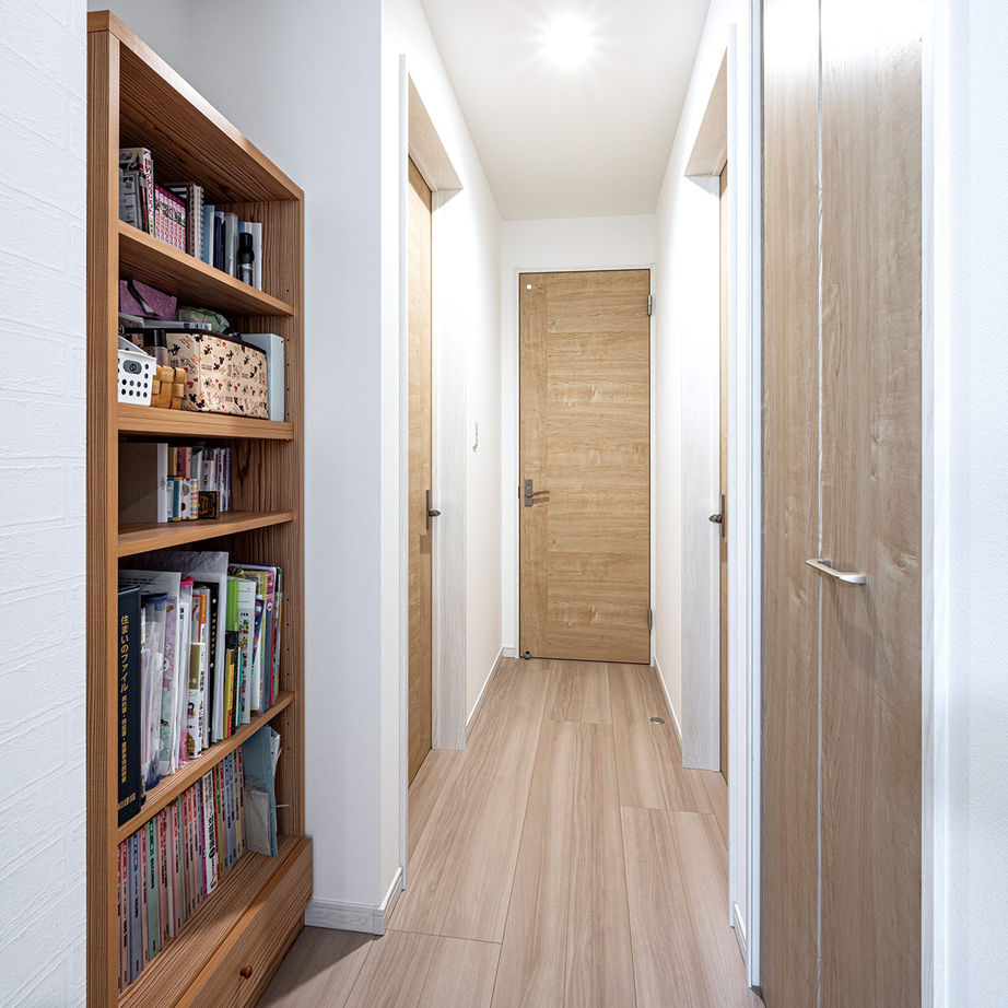 昭和建設 【1600万円台で建てた家／間取り図有】家族の時間を大切に、家事ラク動線も叶えたリビング中心の平屋の建築実例画像5