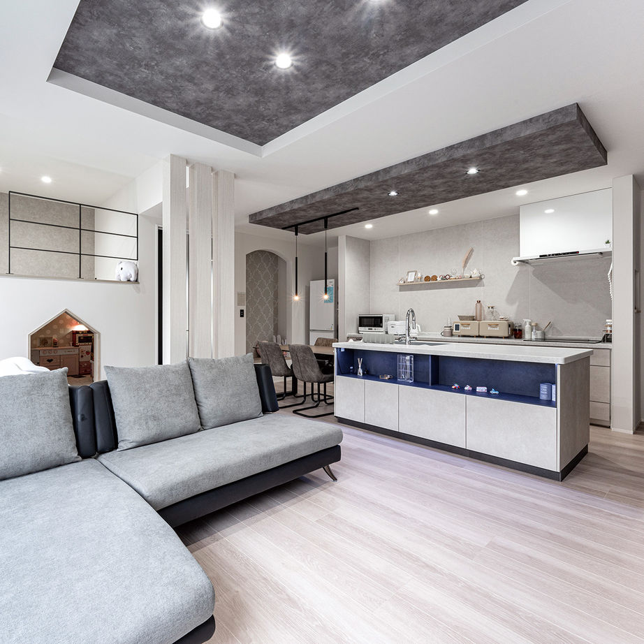 昭和建設 【2400万円台で建てた家／間取り図有／平屋】「ありきたり」では満足できない、独創的なデザインハウスの建築実例画像2