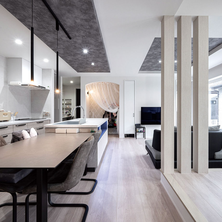 昭和建設 【2400万円台で建てた家／間取り図有／平屋】「ありきたり」では満足できない、独創的なデザインハウスの建築実例画像4