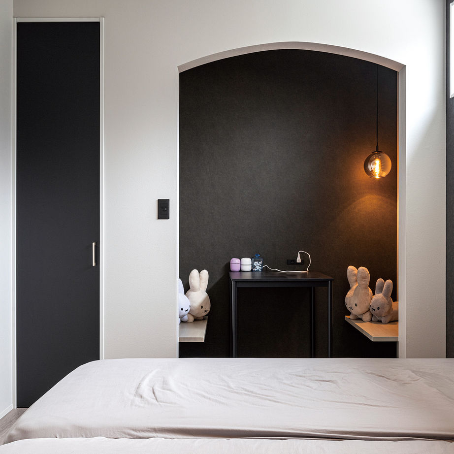 昭和建設 【2400万円台で建てた家／間取り図有／平屋】「ありきたり」では満足できない、独創的なデザインハウスの建築実例画像6