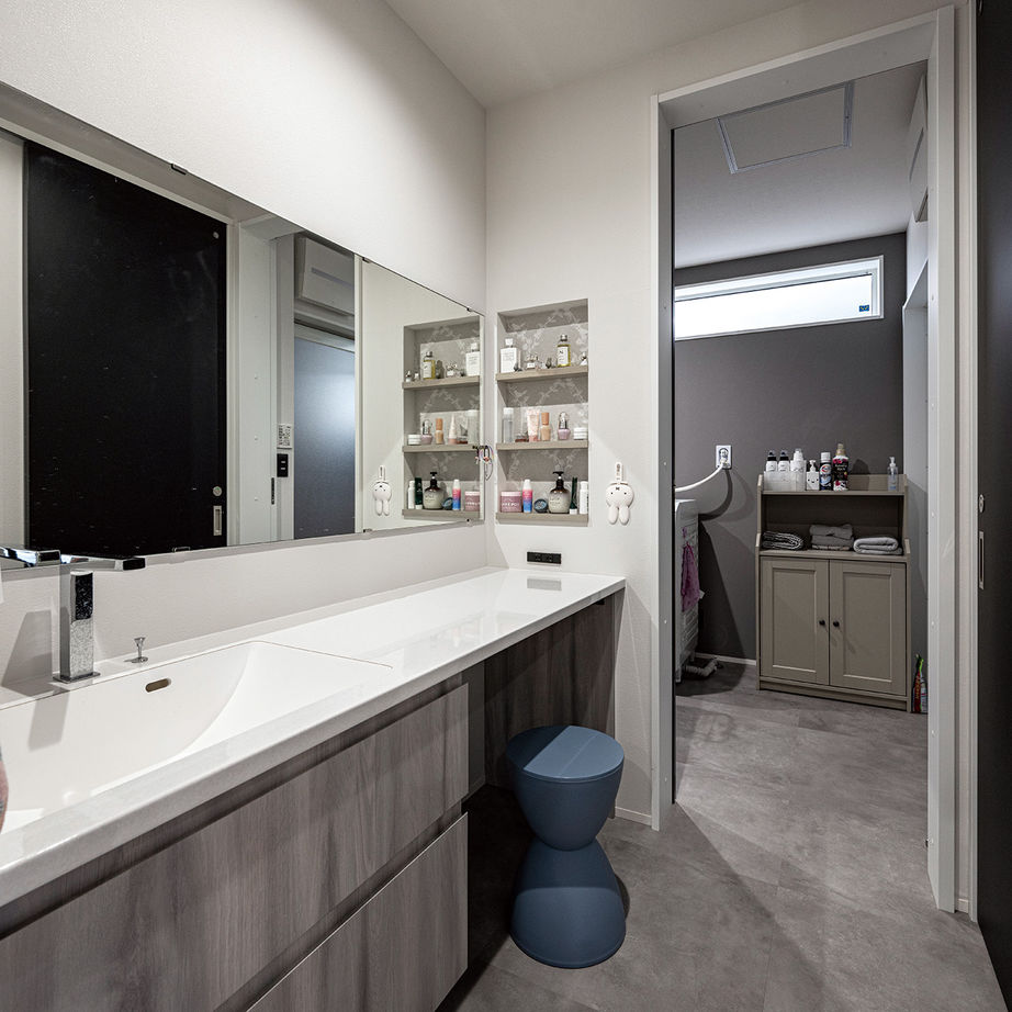 昭和建設 【2400万円台で建てた家／間取り図有／平屋】「ありきたり」では満足できない、独創的なデザインハウスの建築実例画像9