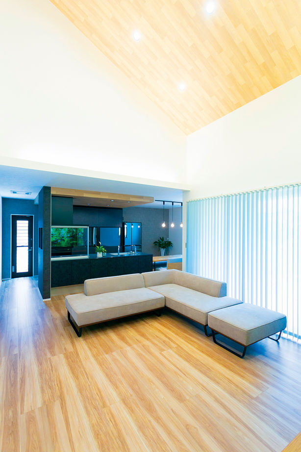 昭和建設 【2650万円で建てた家／間取り図有／平屋】走って、隠れて、笑い声が響く！賑やかに、家族の思い出を刻む家の建築実例画像2