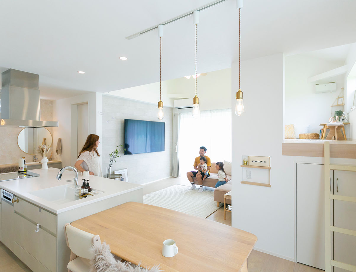 昭和建設 【2260万円で建てた家／間取り図有】大切な家族がいつもすぐそばに。コンパクトでも丁度いい平屋の建築実例画像2