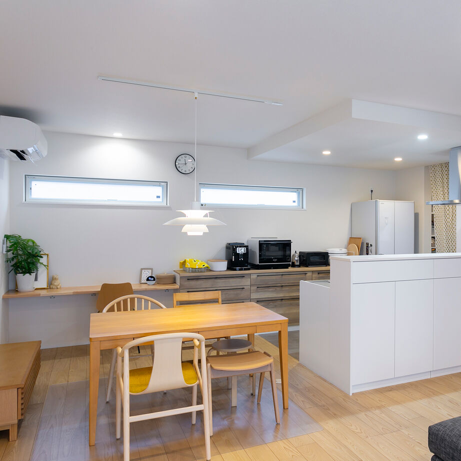 昭和建設 【間取り図有】家事のひと手間を減らせる水まわりのアイデアが光る。美しく、快適に、楽しく暮らす家の建築実例画像3