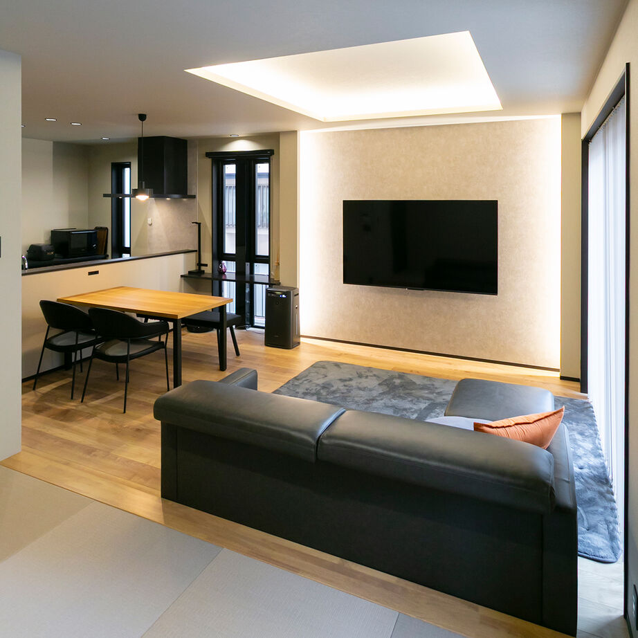 昭和建設 【2500万円～2999万円で建てた家／間取り図有】プラスαの予算を抑え「シンプルにカッコいい」を目指した家の建築実例画像2