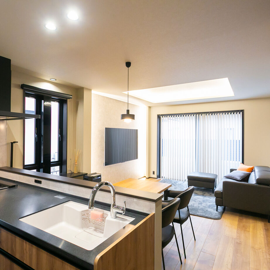 昭和建設 【2500万円～2999万円で建てた家／間取り図有】プラスαの予算を抑え「シンプルにカッコいい」を目指した家の建築実例画像5