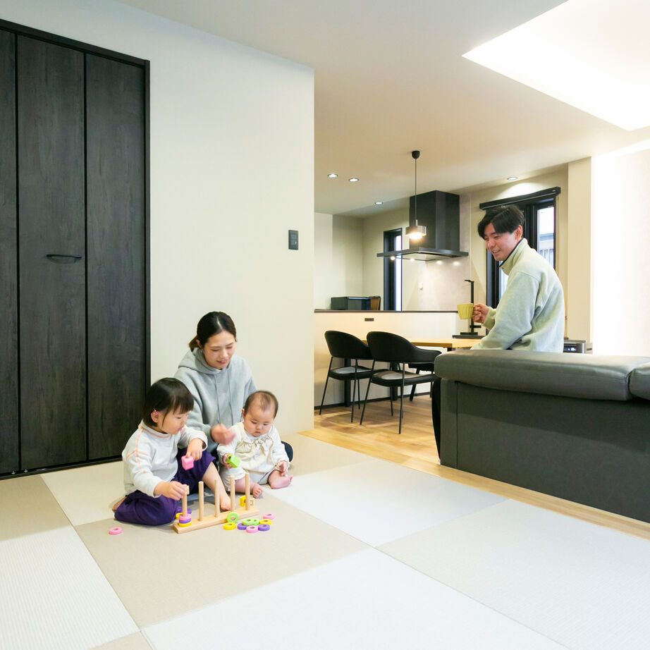 昭和建設 【2500万円～2999万円で建てた家／間取り図有】プラスαの予算を抑え「シンプルにカッコいい」を目指した家の建築実例画像8