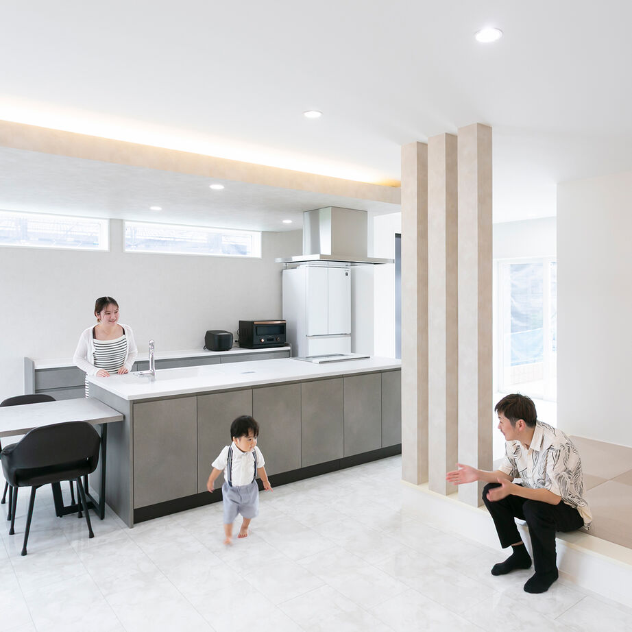 昭和建設 【2800万円台で建てた家／間取り図有】生活感を見せずに美しく暮らす、ホテルライクな住空間の建築実例画像2