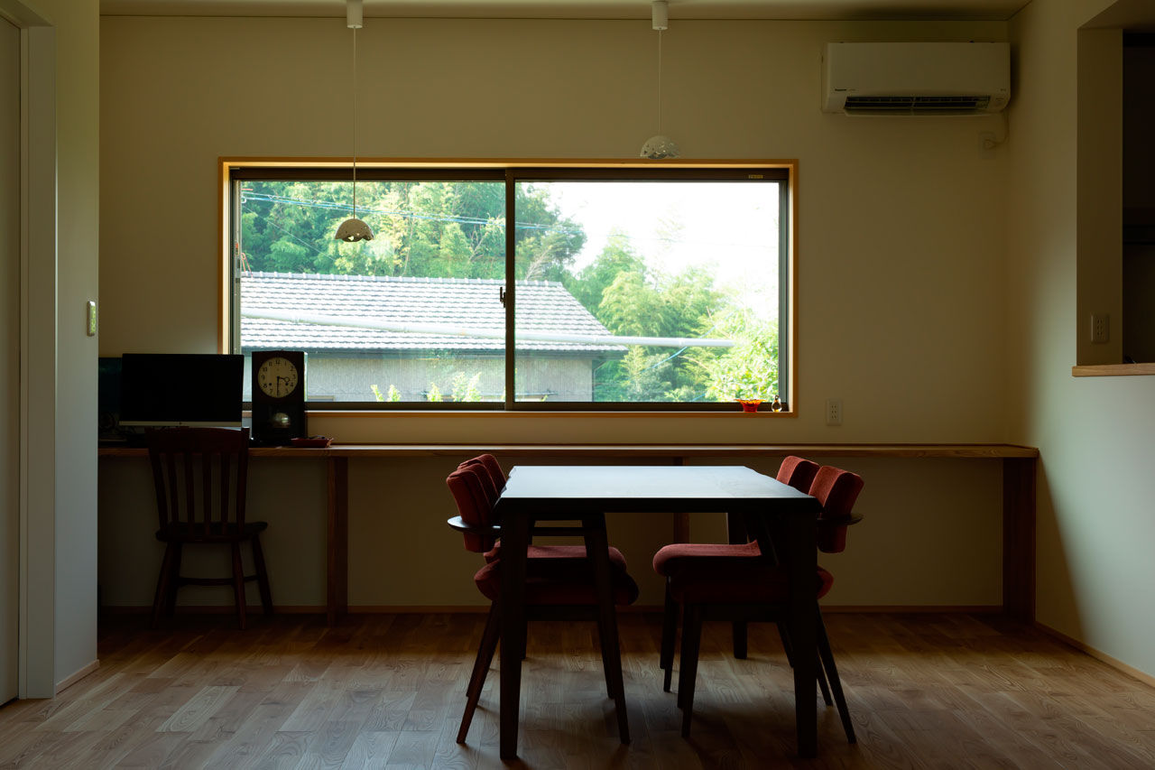 三和木 【軒下テラスの平屋×広い土間】趣味を楽しむ粋な平屋。船底天井や建具…職人の手仕事にも見惚れる（知多）の建築実例画像5