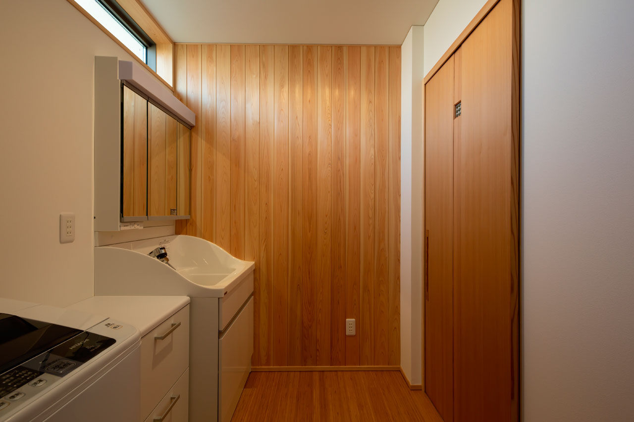 三和木 【軒下テラスの平屋×広い土間】趣味を楽しむ粋な平屋。船底天井や建具…職人の手仕事にも見惚れる（知多）の建築実例画像8