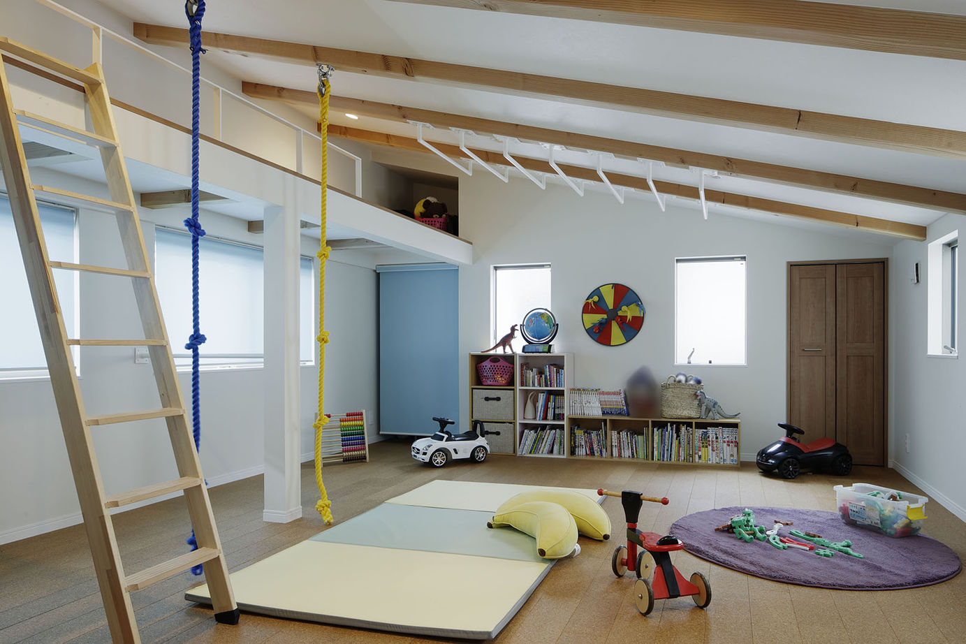 僕らの家 【6000万円～6499万円／地下室／ビルトインガレージ／間取り】7人家族の遊び心がたっぷり詰まった住まいの建築実例画像6