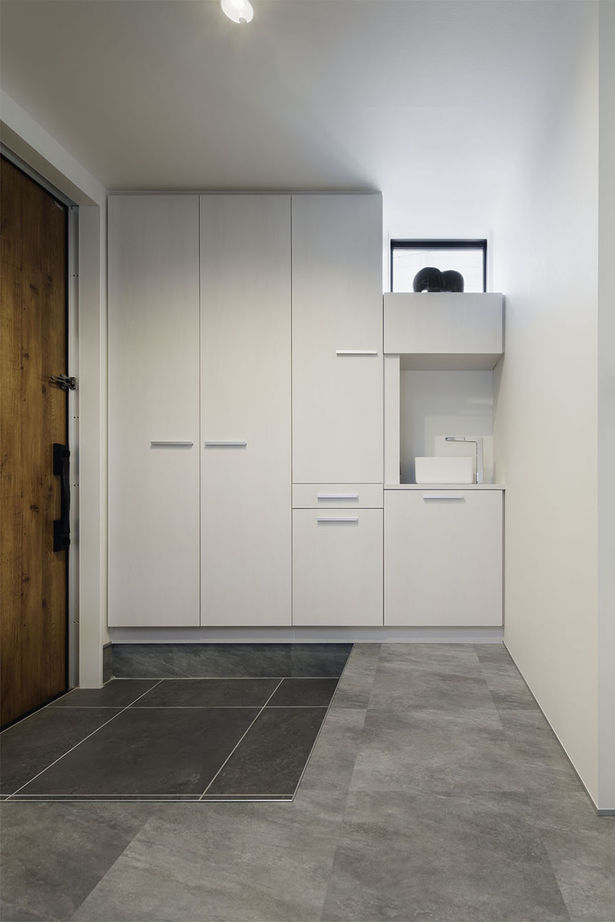 僕らの家 【3500万円～3999万円／狭小／2階リビング／間取り】上下階をつなぐスタイリッシュな階段室のある家の建築実例画像16