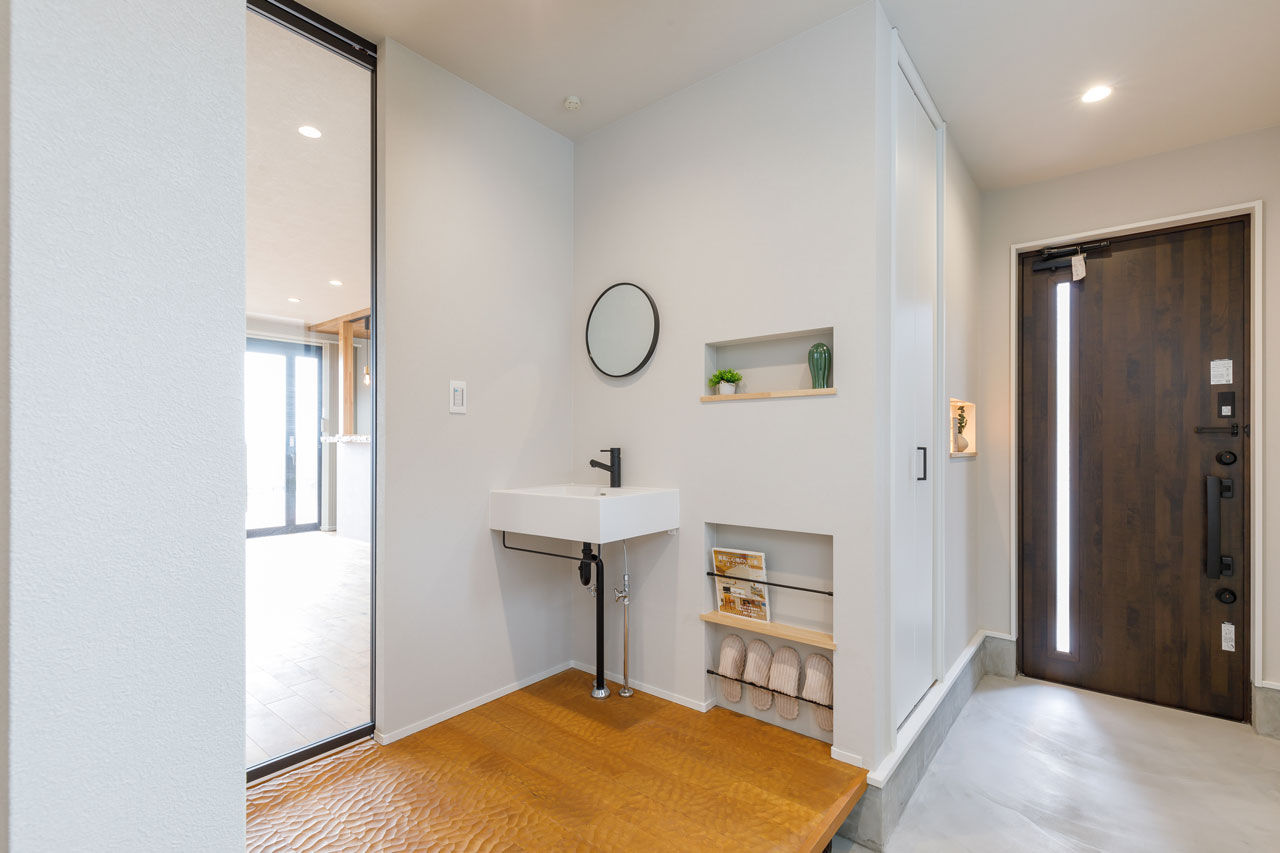 アトリエツバキ 一級建築士事務所 【1000万円台/間取り図】料理も音楽もとことん楽しめる27畳のテラスから絶景を眺められる家の建築実例画像8