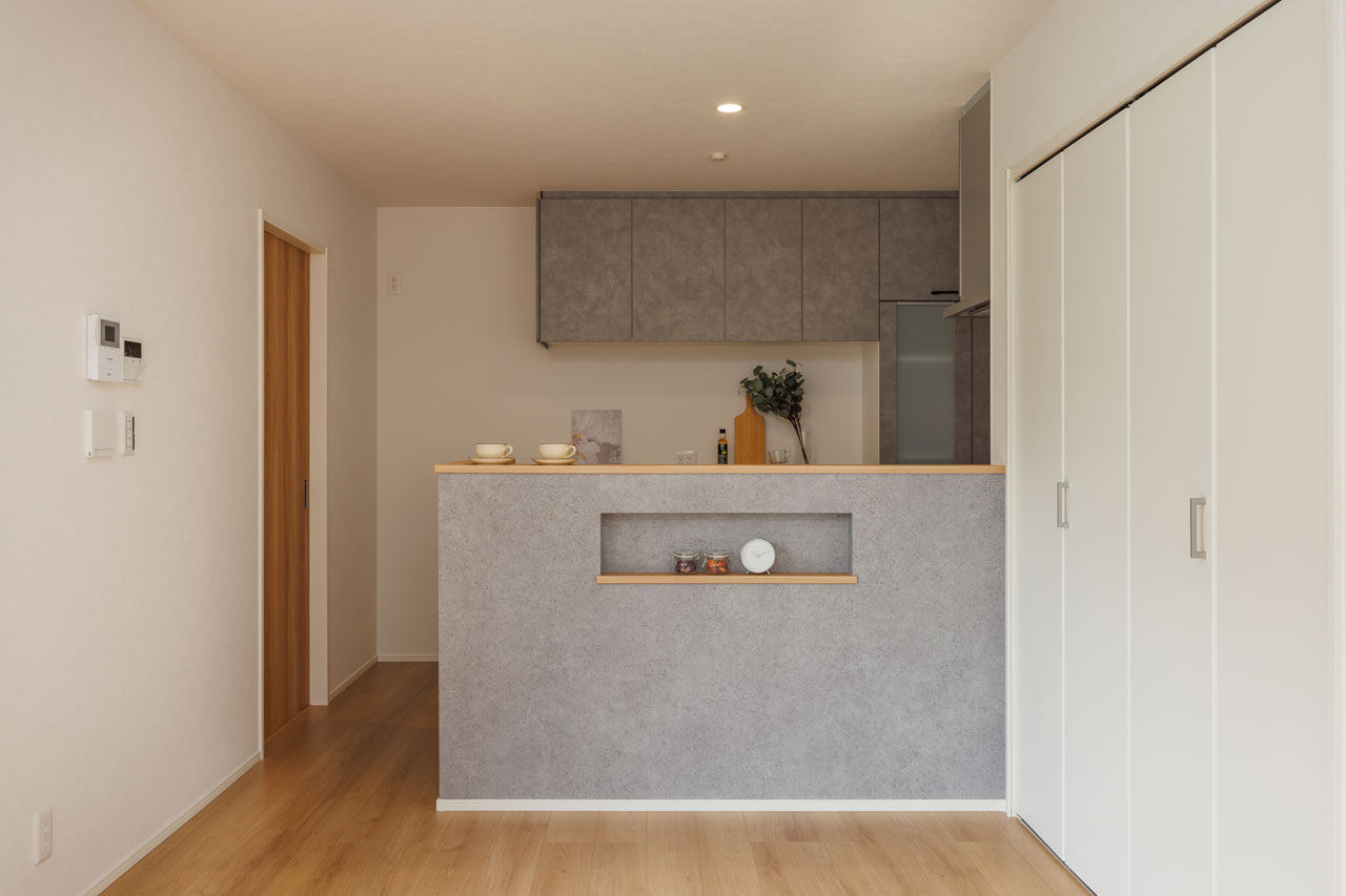 アトリエツバキ 一級建築士事務所 【2000万円台/二世帯/間取り図】事務所と住まい、それぞれの使いやすさにこだわった二世帯住宅の建築実例画像5