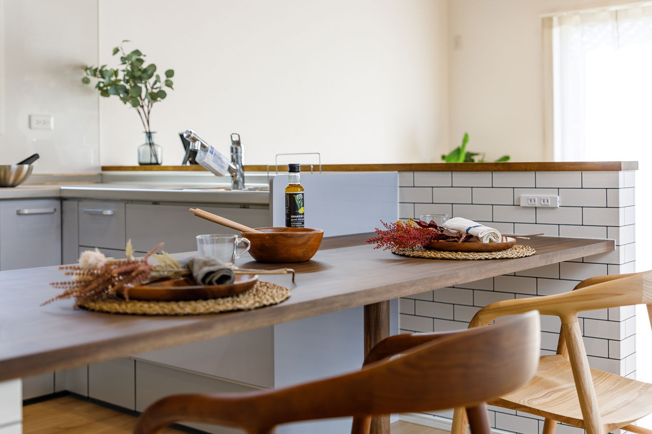 アトリエツバキ 一級建築士事務所 【～1500万円/狭小/20坪台/間取り図】中庭を中心とした回遊動線のコンパクトな平屋の建築実例画像4