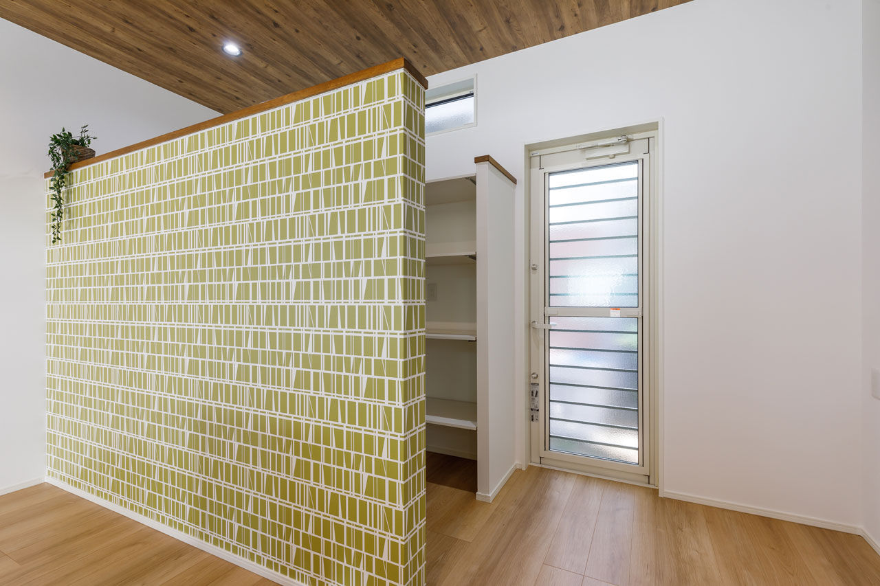 アトリエツバキ 一級建築士事務所 【～1500万円/狭小/20坪台/間取り図】中庭を中心とした回遊動線のコンパクトな平屋の建築実例画像5