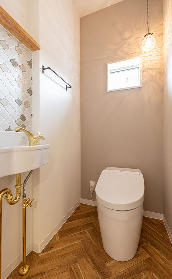 アトリエツバキ 一級建築士事務所 【1000万円台/間取り図】子育てしやすい間取りで快適に。カワイイに囲まれた30坪の家の建築実例画像11