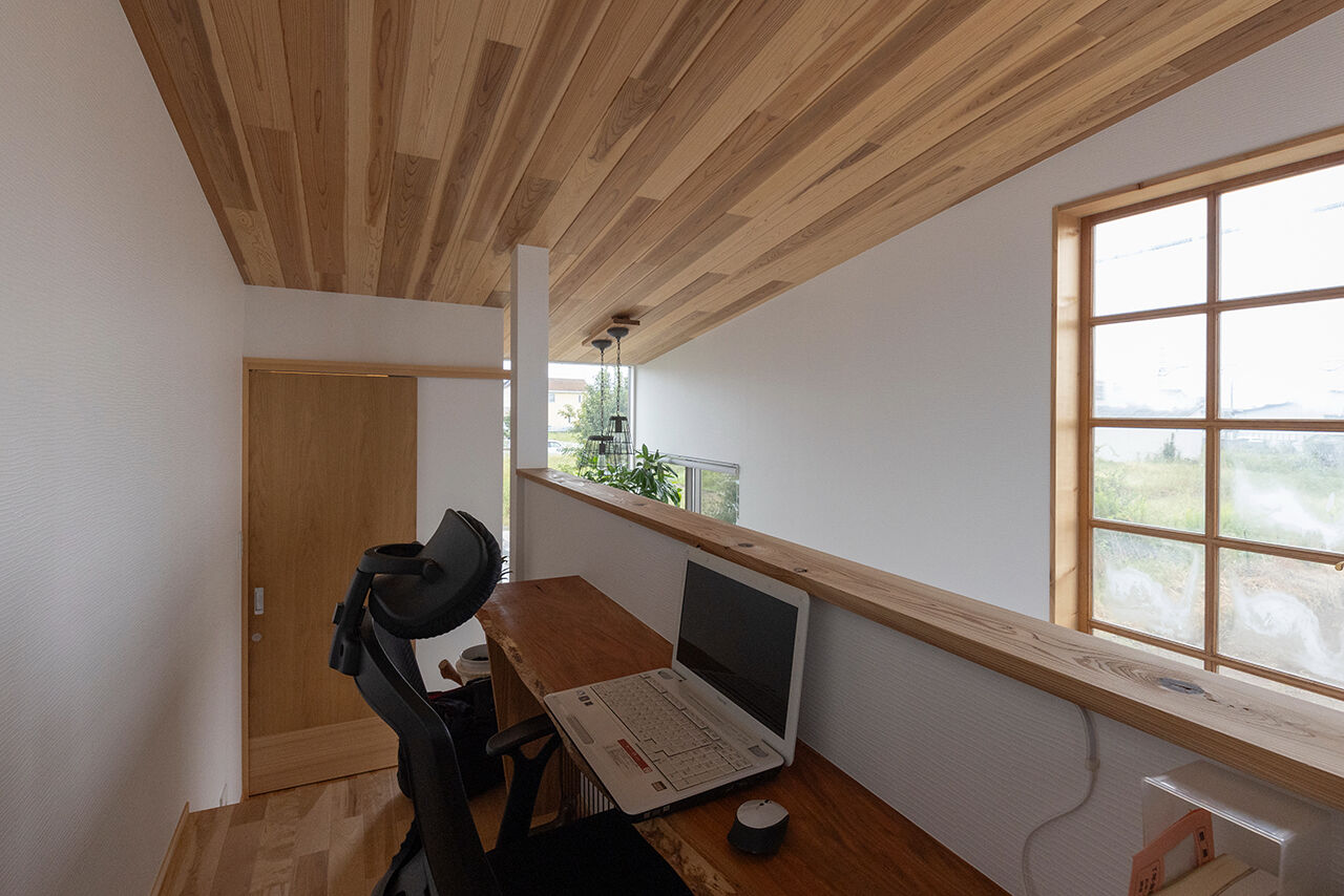 エアコーポレーション 【間取り図有｜1500万円｜1LDK｜建築家と建てる｜変形狭小地｜3フロア構造】1間半間口の家の建築実例画像6