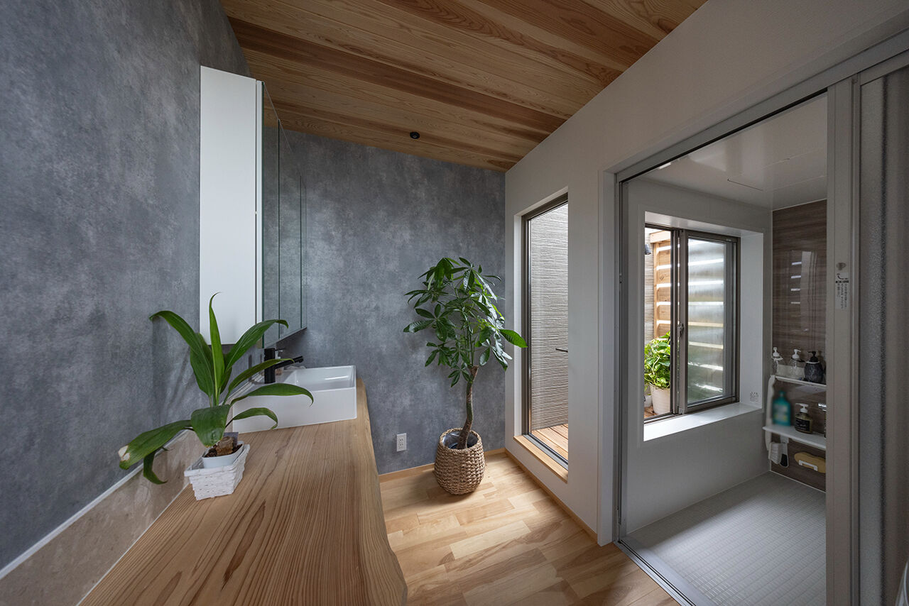 エアコーポレーション 【間取り図有｜1500万円｜1LDK｜建築家と建てる｜変形狭小地｜3フロア構造】1間半間口の家の建築実例画像8