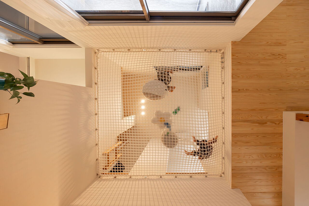 エアコーポレーション 【間取り図有｜3000万円台｜3LDK｜建築家と建てる｜浸水対策｜9層フロア構造】家・あそび場の建築実例画像2