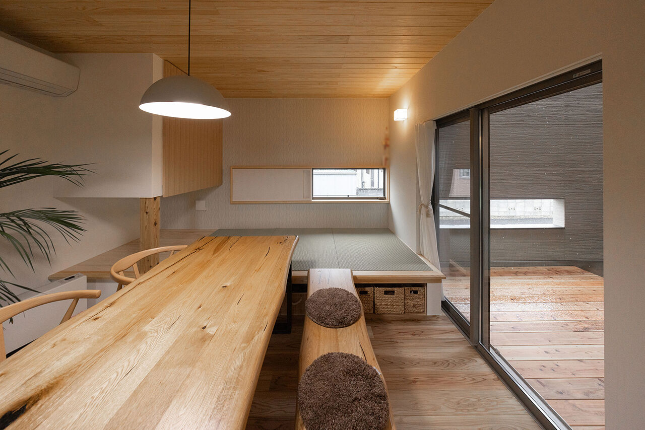 エアコーポレーション 【間取り図有｜3000万円台｜3LDK｜建築家と建てる｜浸水対策｜9層フロア構造】家・あそび場の建築実例画像3