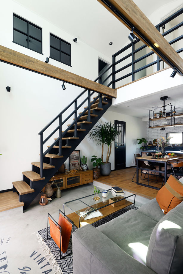 ブルージア 【アメリカンスタイル】吹き抜けの大空間で、お気に入りのインテリアを愉しむの建築実例画像5