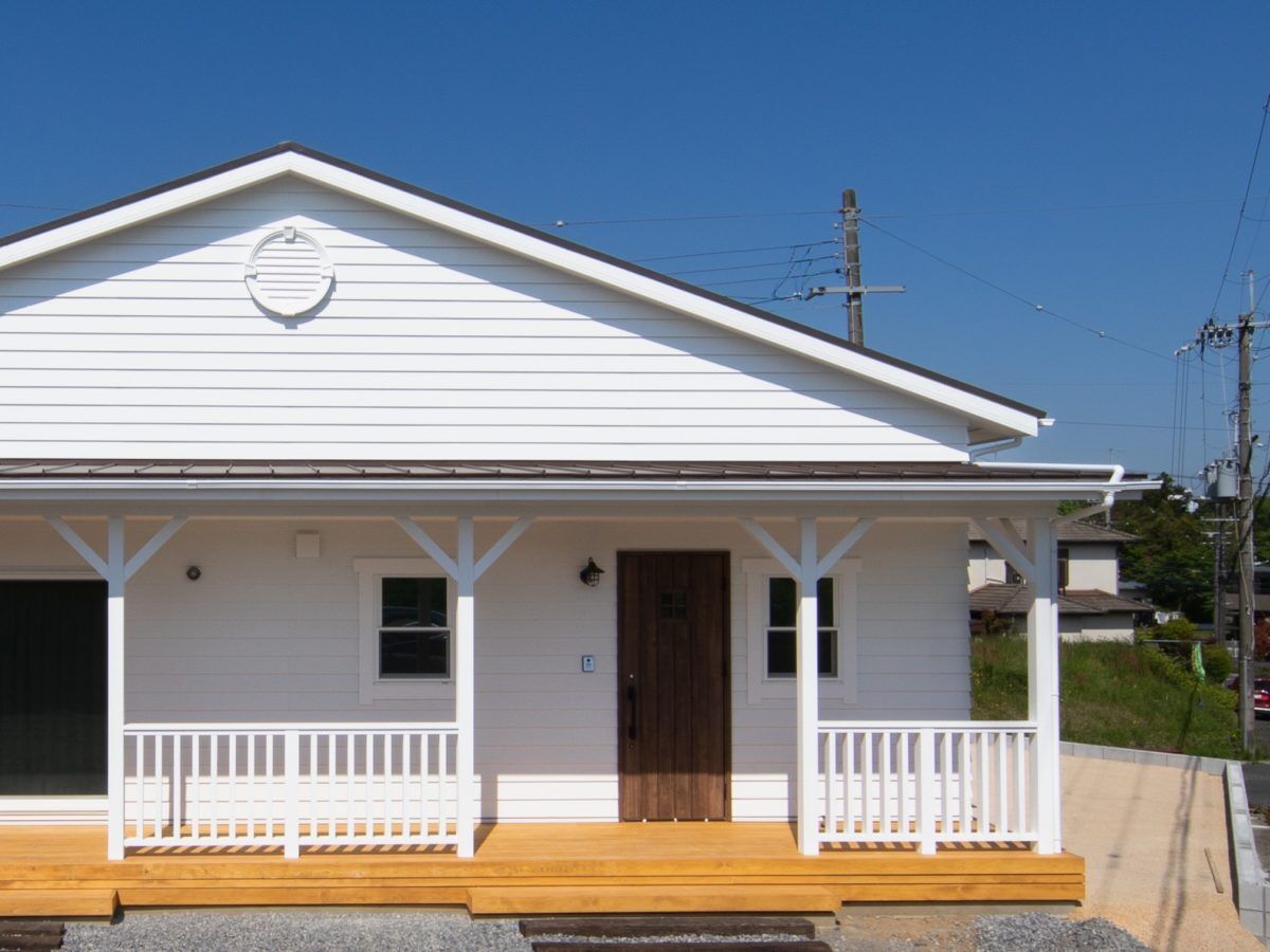 ブルージア Flat house & White California styleの建築実例画像