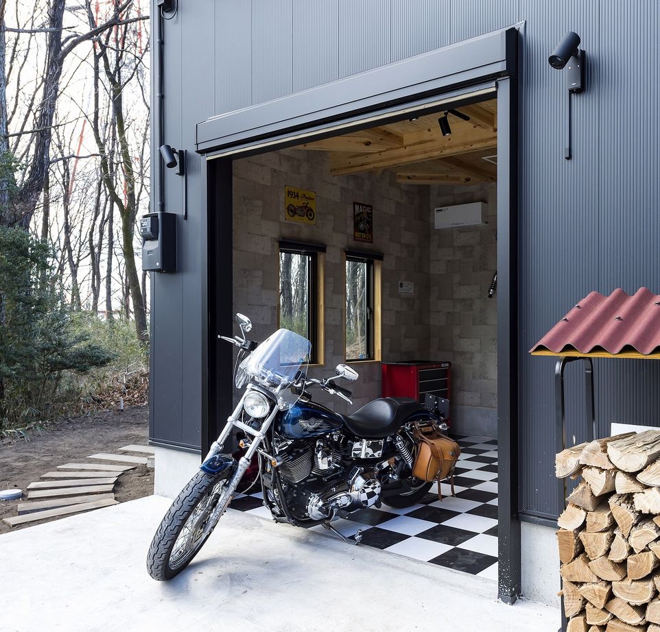 BinO太田 中村住宅工業 【COVACO #薪ストーブ #ガレージ #ウッドデッキ】木の温もりに包まれたログハウス風平屋の建築実例画像7