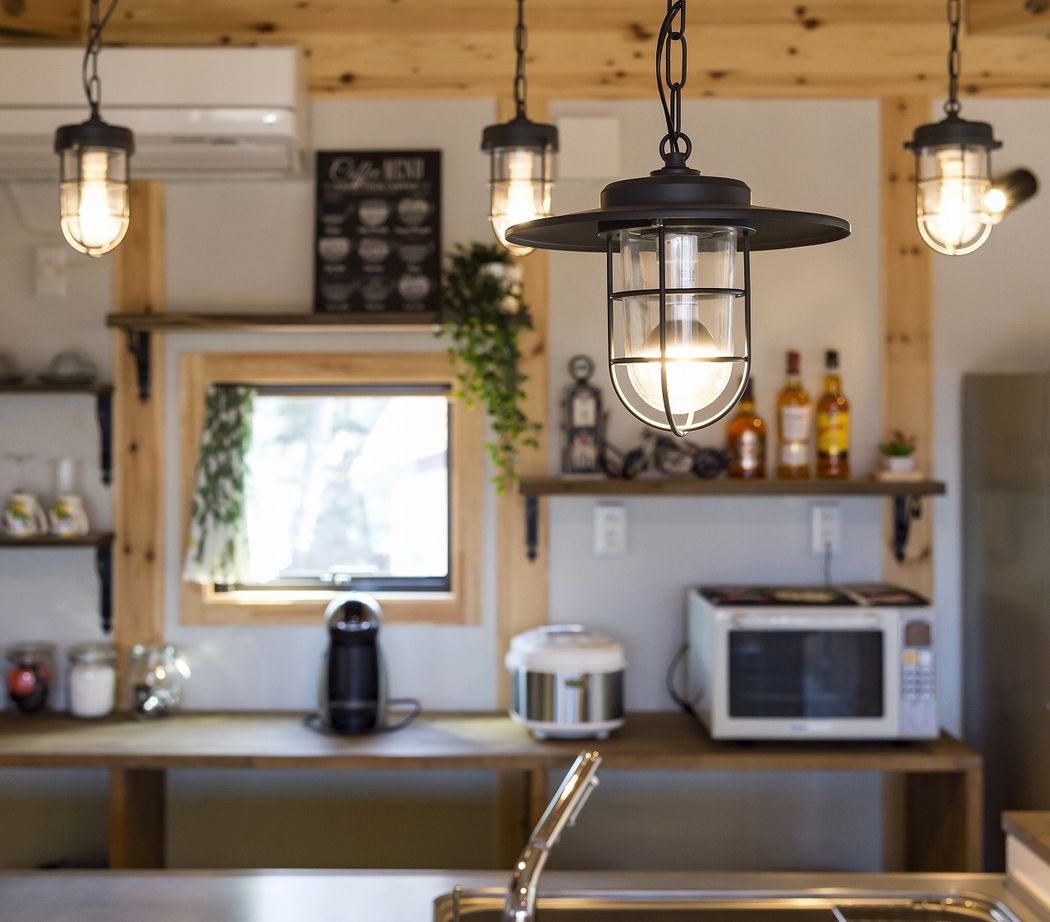 BinO太田 中村住宅工業 【COVACO #薪ストーブ #ガレージ #ウッドデッキ】木の温もりに包まれたログハウス風平屋の建築実例画像10