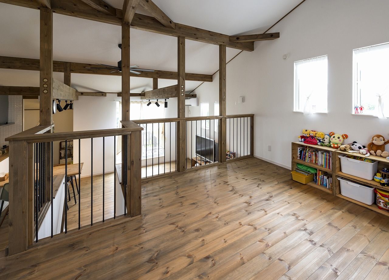 BinO太田 中村住宅工業 【WAVE #パントリー #ニッチ】ワクワク溢れるスキップフロア。趣味を楽しみ自分らしく暮らすの建築実例画像6