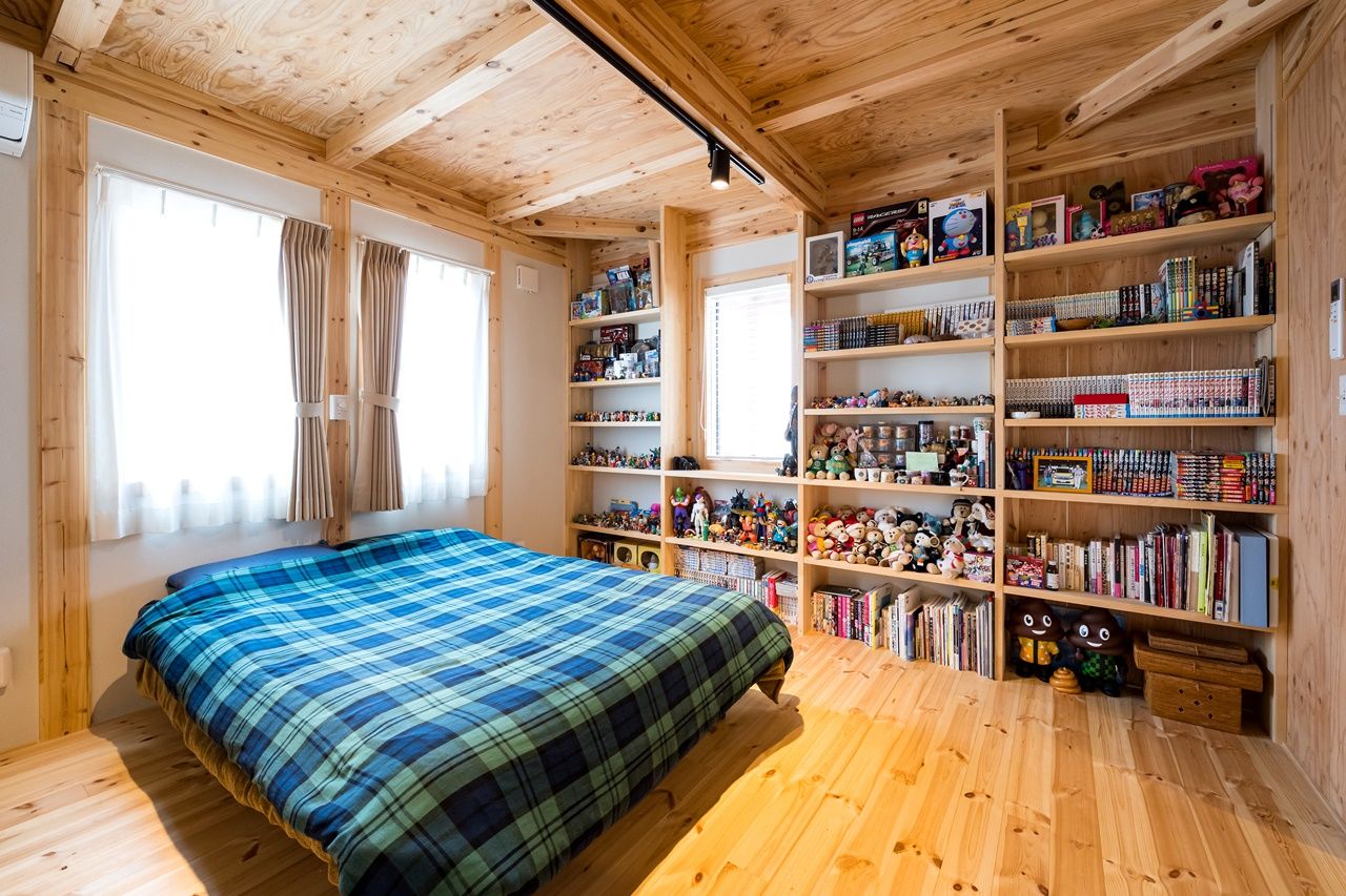 BinO太田 中村住宅工業 【COVACO ＃ウッドデッキ #造作棚】木の香りに包まれた、暮らしに手間をかけたくなる家の建築実例画像5