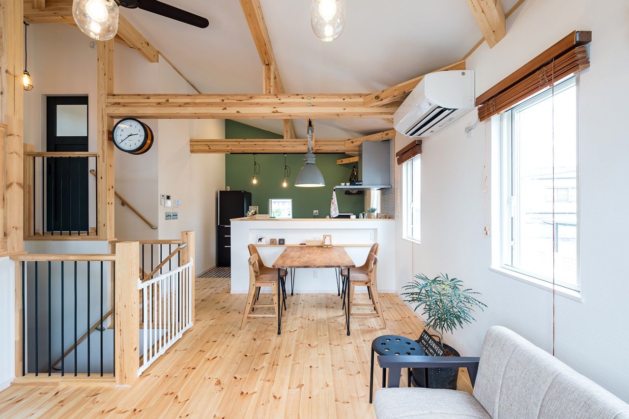 BinO太田 中村住宅工業 【WAVE #ガレージ #ウッドバルコニー #DIY】アウトドアもインドアも！丸ごと遊びつくす家の建築実例画像3