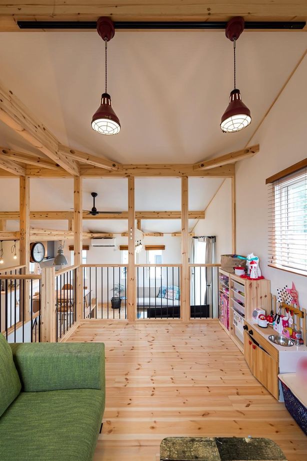 BinO太田 中村住宅工業 【WAVE #ガレージ #ウッドバルコニー #DIY】アウトドアもインドアも！丸ごと遊びつくす家の建築実例画像5