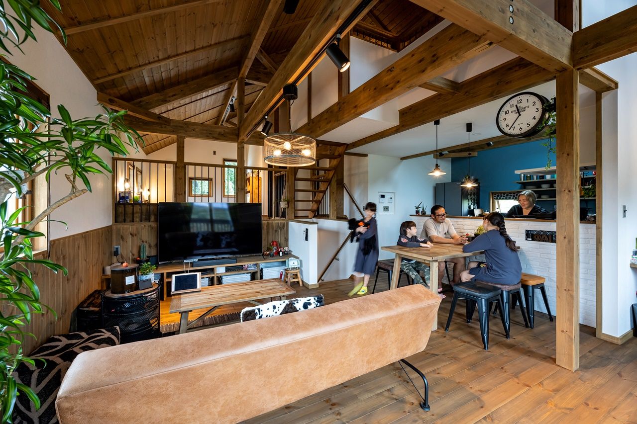 BinO太田 中村住宅工業 【ALLen #パントリー #ウッドバルコニー 】家族も友達も居心地がいい空間 いつも誰かが遊びに来る家の建築実例画像3