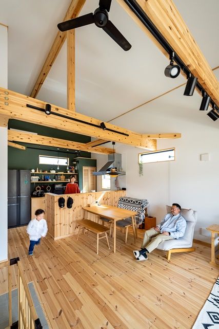 BinO太田 中村住宅工業 【MONICA #カフェ風 #造作洗面】カフェライクな平屋の住まい 自然をとことん愉しむ家の建築実例画像3