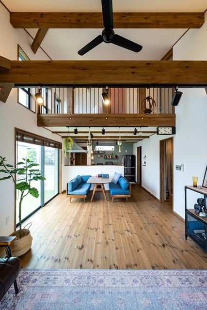 BinO太田 中村住宅工業 【LOAFER #造作洗面 #吹抜け ＃ウッドデッキ】大人の秘密基地 スコッチを味わう至福の家の建築実例画像2