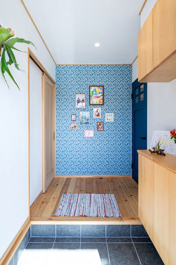 BinO太田 中村住宅工業 【POCHE #書斎 #ガレージ #ウッドデッキ】ワークスペースとアウトドアストッカー 仕事も趣味も充実の家の建築実例画像10