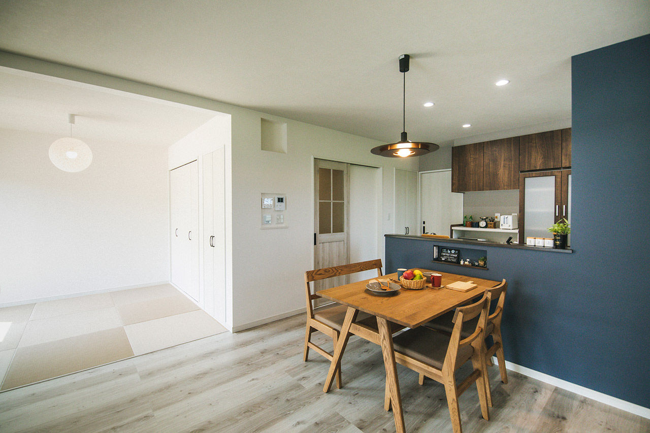 サンエルホーム 【1500～1999万円／5LDK】家族が近い空間で一緒に過ごせて、家族団らんの時間を大切に出来る暮らしの建築実例画像2