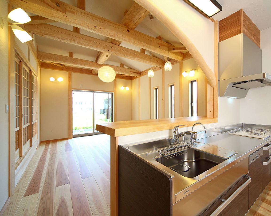 川口建設 【2000万円台/和歌山県/木の家/30坪台】上質な龍神材をふんだんに使用。木は生きていると実感する平屋住宅の建築実例画像3