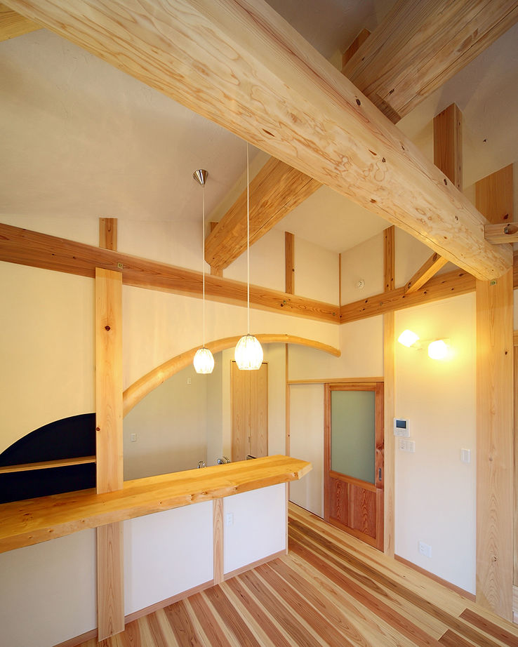 川口建設 【2000万円台/和歌山県/木の家/30坪台】上質な龍神材をふんだんに使用。木は生きていると実感する平屋住宅の建築実例画像4