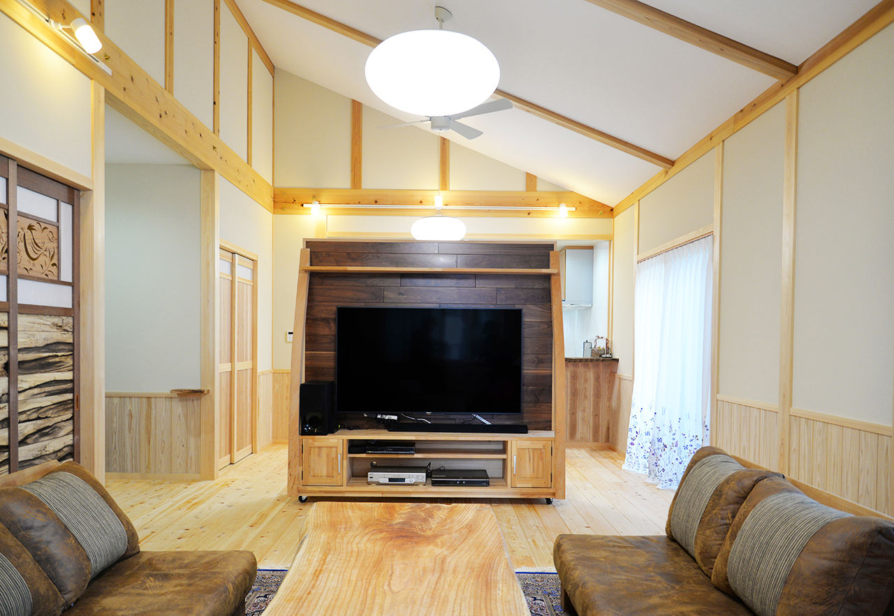 川口建設 【2000万円台/大阪府/平屋/木の家/30坪/間取り図】大工の手仕事で唯一無二の家に。産直材が豊かに香る平屋の建築実例画像2