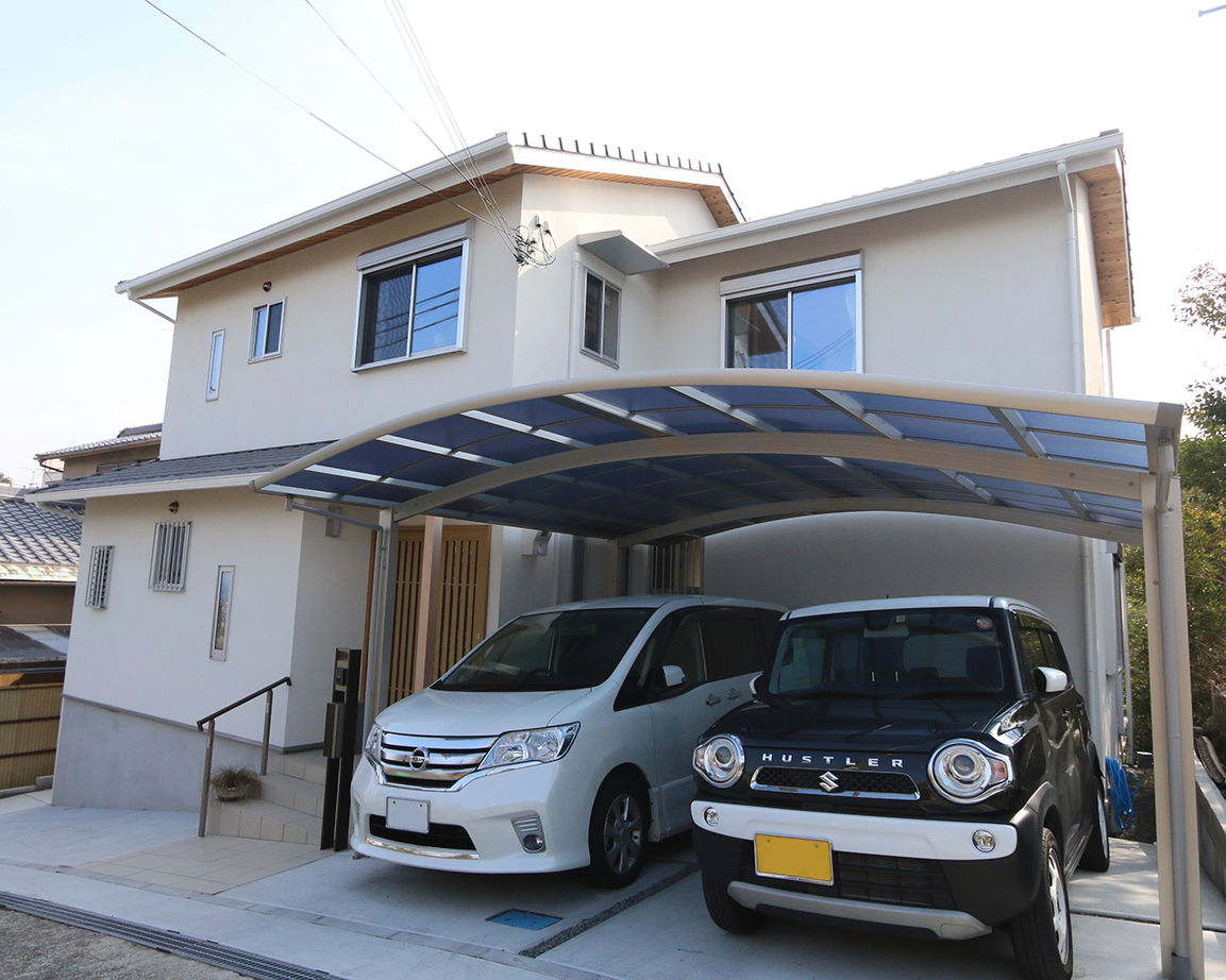 川口建設 【2000万円台/大阪府/木の家/変形地/間取り】斜面地に建てた頑丈な木造住宅。眺めを楽しみ、デッキでBBQもの建築実例画像10