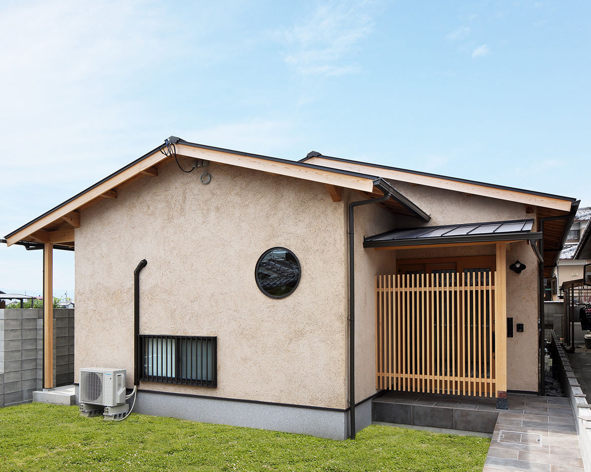 川口建設 【3000万円台/奈良/平屋/木の家/40坪台/間取り】京町屋の趣を産直材と大工の技で実現。モダンな意匠の平屋の建築実例画像2