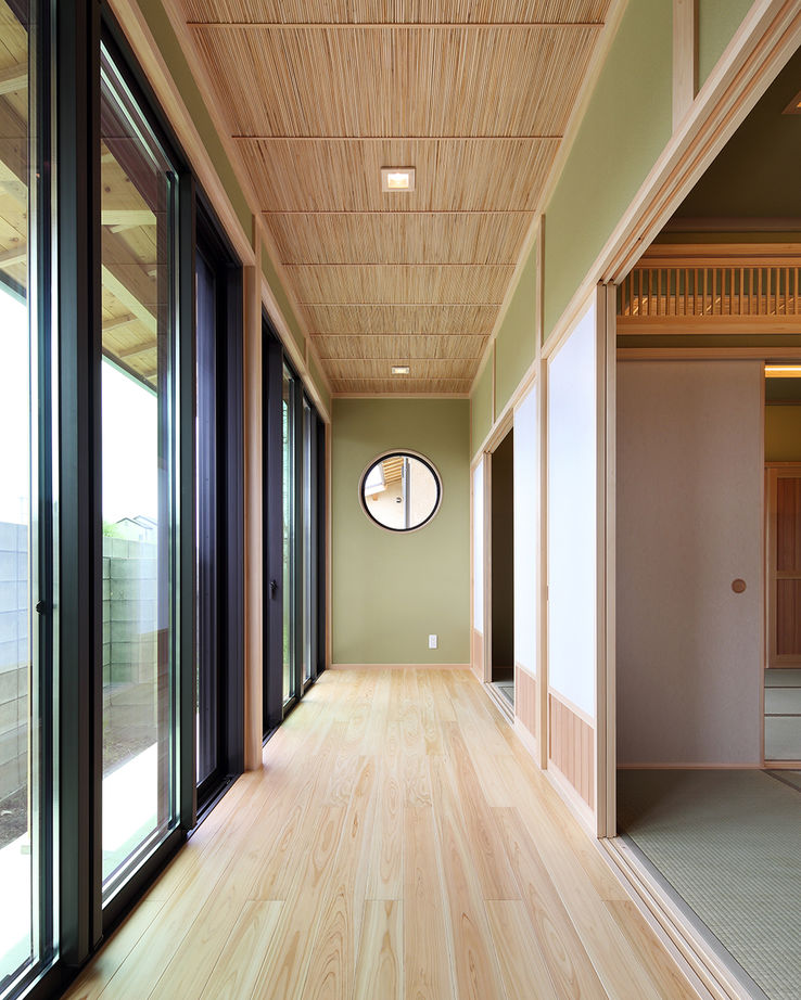 川口建設 【3000万円台/奈良/平屋/木の家/40坪台/間取り】京町屋の趣を産直材と大工の技で実現。モダンな意匠の平屋の建築実例画像5