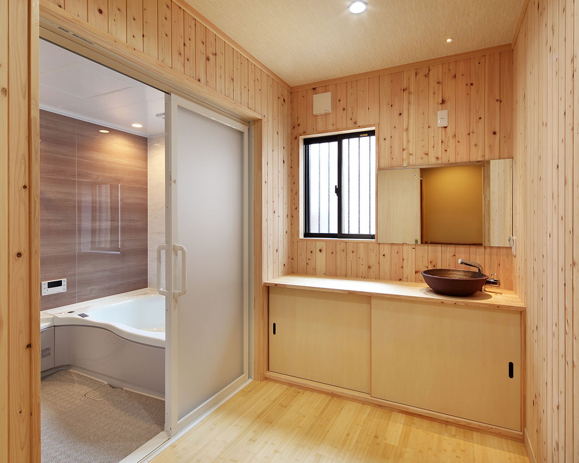 川口建設 【3000万円台/奈良/平屋/木の家/40坪台/間取り】京町屋の趣を産直材と大工の技で実現。モダンな意匠の平屋の建築実例画像7