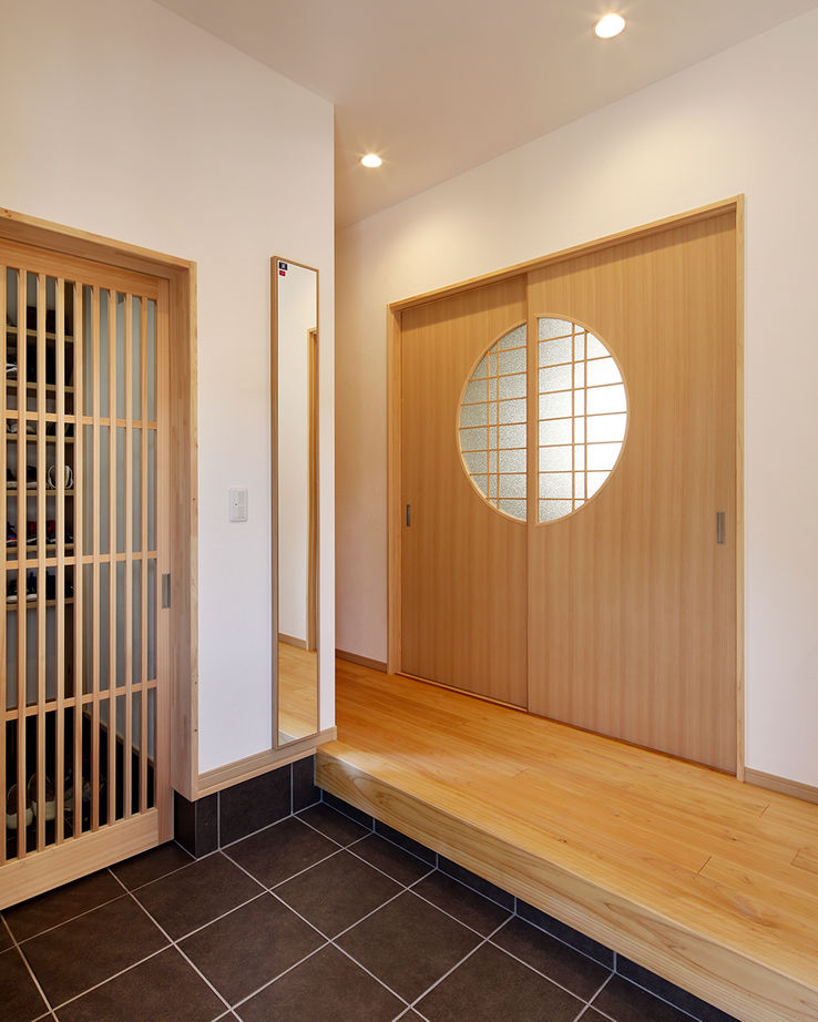 川口建設 【2000万円台/大阪府/木の家/ナチュラル/30坪台/間取り図】自然素材のデザイン住宅。子育て家族の快適な家の建築実例画像7